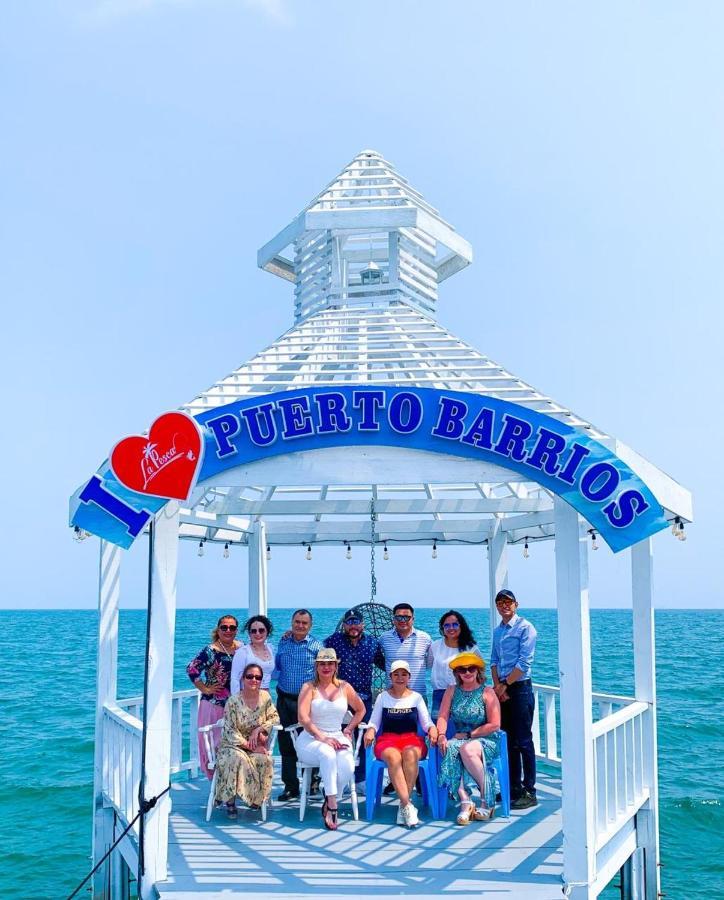 Restaurante Y Hotel “La Pesca” Puerto Barrios Eksteriør billede
